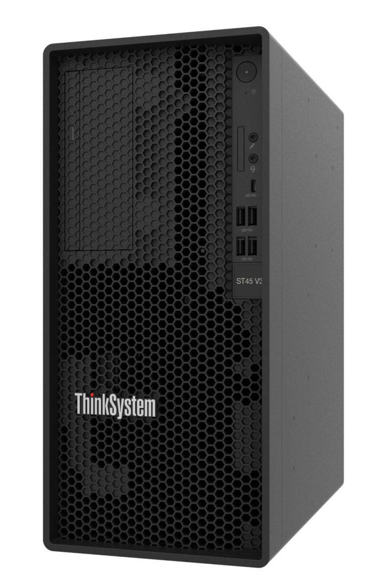 Servidor Lenovo-ThinkSystem ST45 V3 - (7DH4A00GLA), AMD EPYC 4124P 4C 3.8GHz/3.8GHz, ThinkSystem 16GB TruDDR5 5600MHz, DD de 2TB 3.5 Pulgadas Servidor Lenovo-ThinkSystem ST45 V3 - (7DH4A00GLA), AMD EPYC 4124P 4C 3.8GHz/3.8GHz, ThinkSystem 16GB TruDDR5 5600MHz, DD de 2TB 3.5 Pulgadas